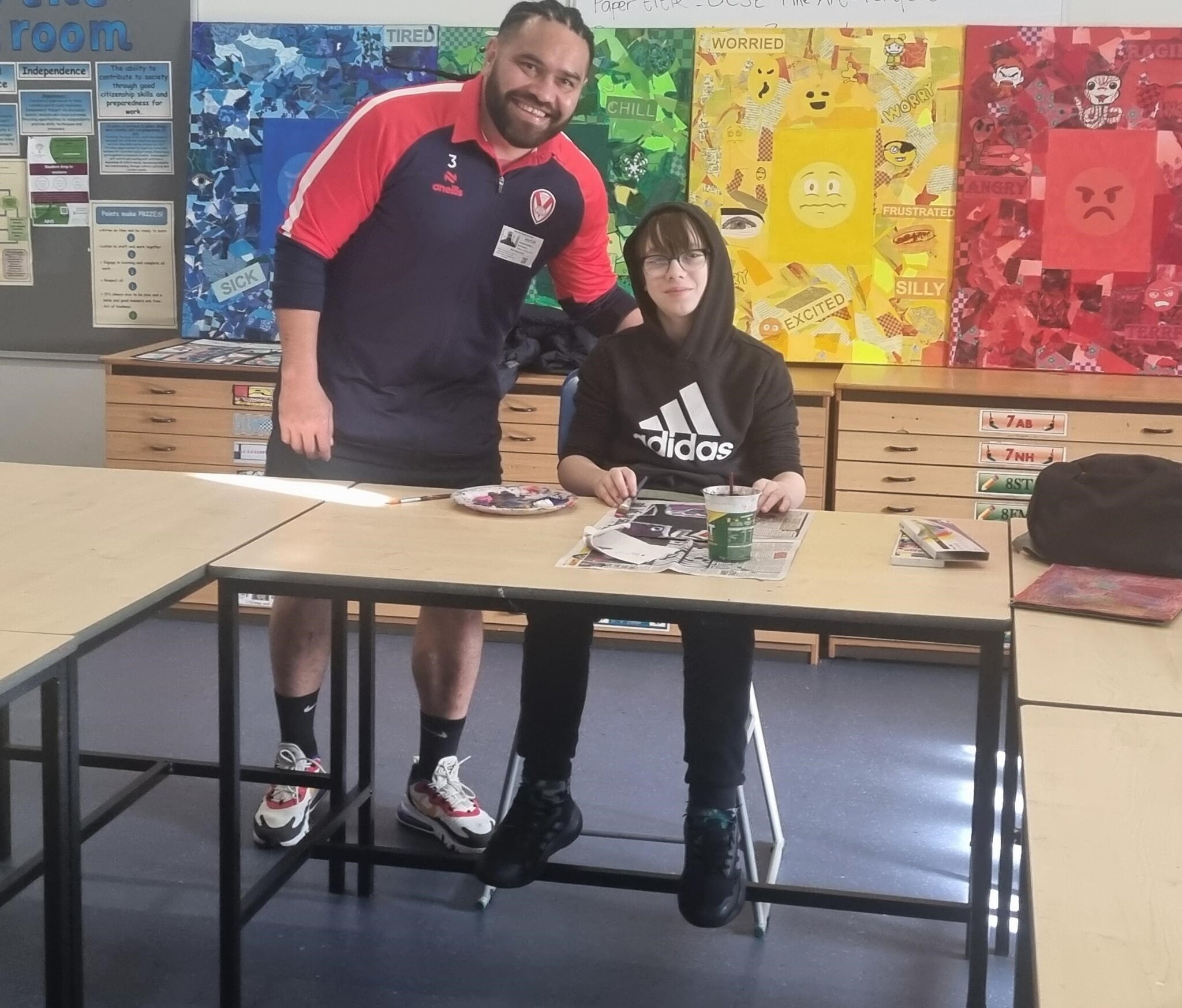 Image of World Book Day - Konrad Hurell Visits School