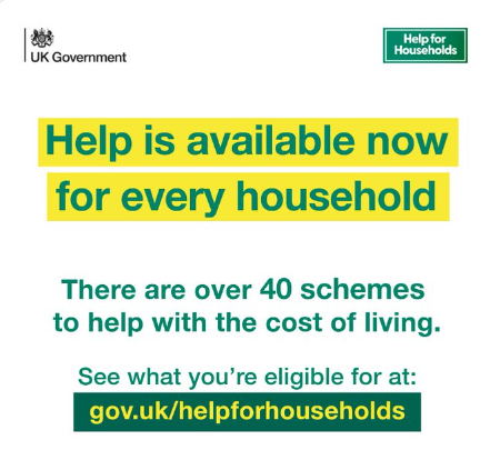 Image of Help for Households Government Campaign - Cost of Living Crisis