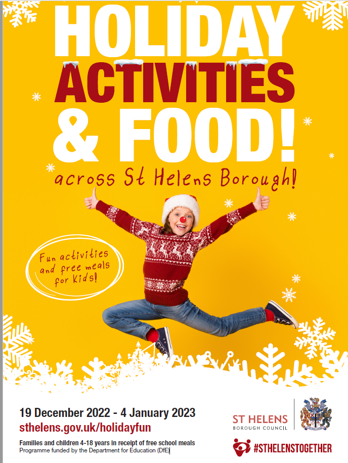 Image of Holiday Activities and Food Programme for Children - St Helens