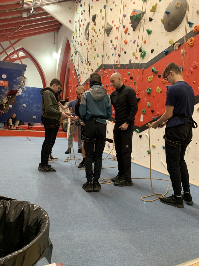 Image of KS4 Awesome Walls Climbing - Safety, Knots and Belaying