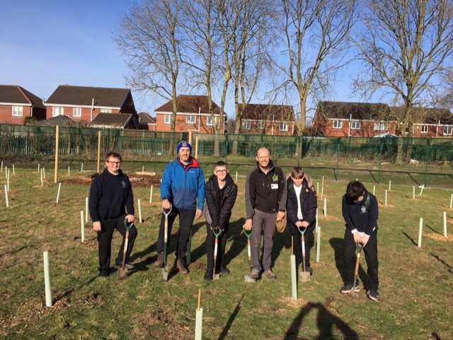 Image of Mersey Forest Outdoor Classroom Tree Planting