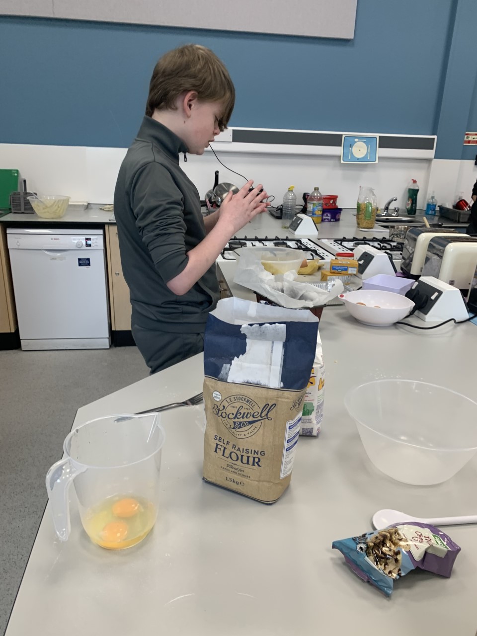 Image of KS4 Cross Curricular Bread Making Process