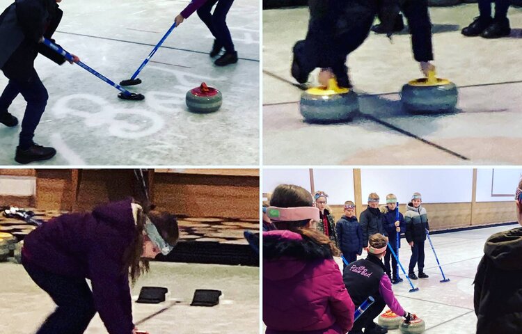 Image of  Curling at The Flower Bowl