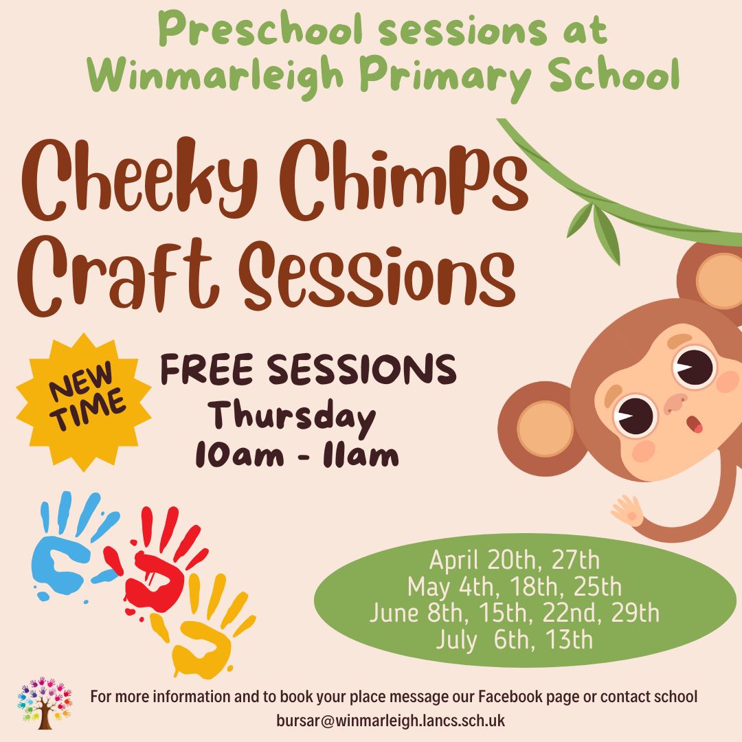 Image of Free Cheeky Chimps Craft Sessions