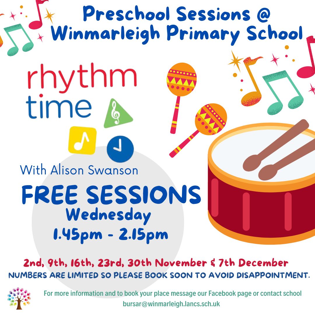 Image of Free Preschool Rhythm Time sessions