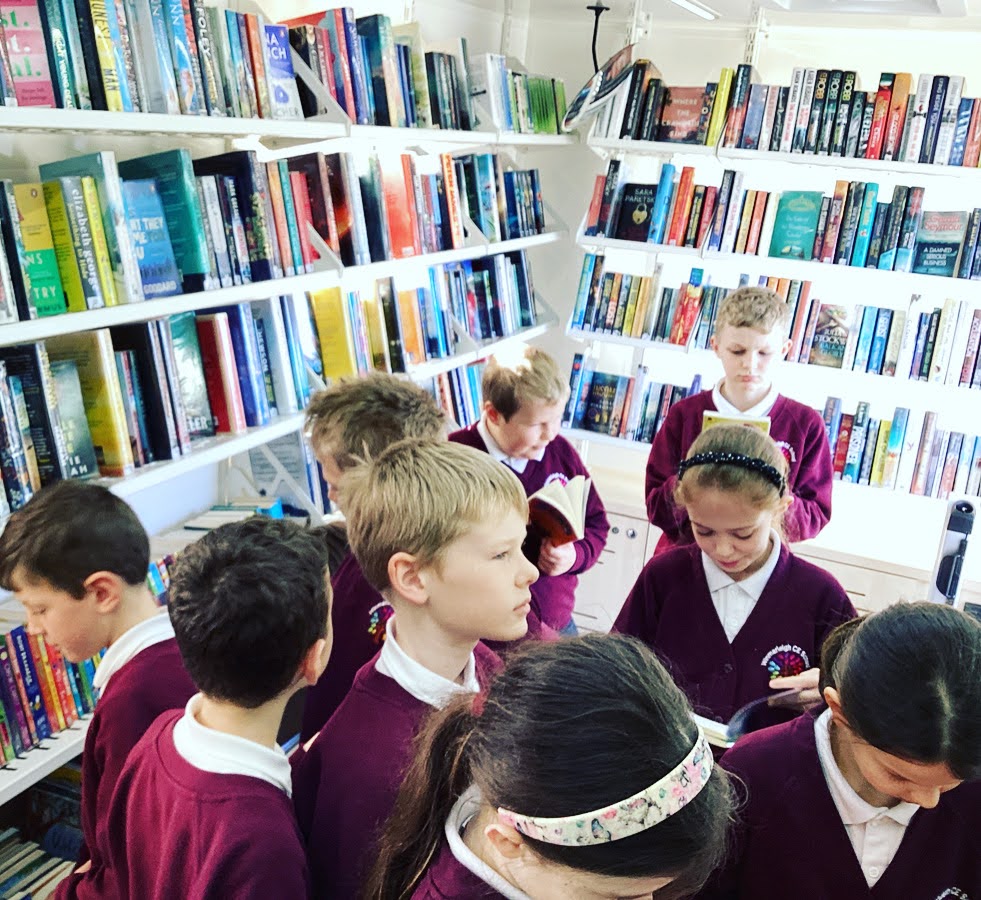 Image of Library Bus