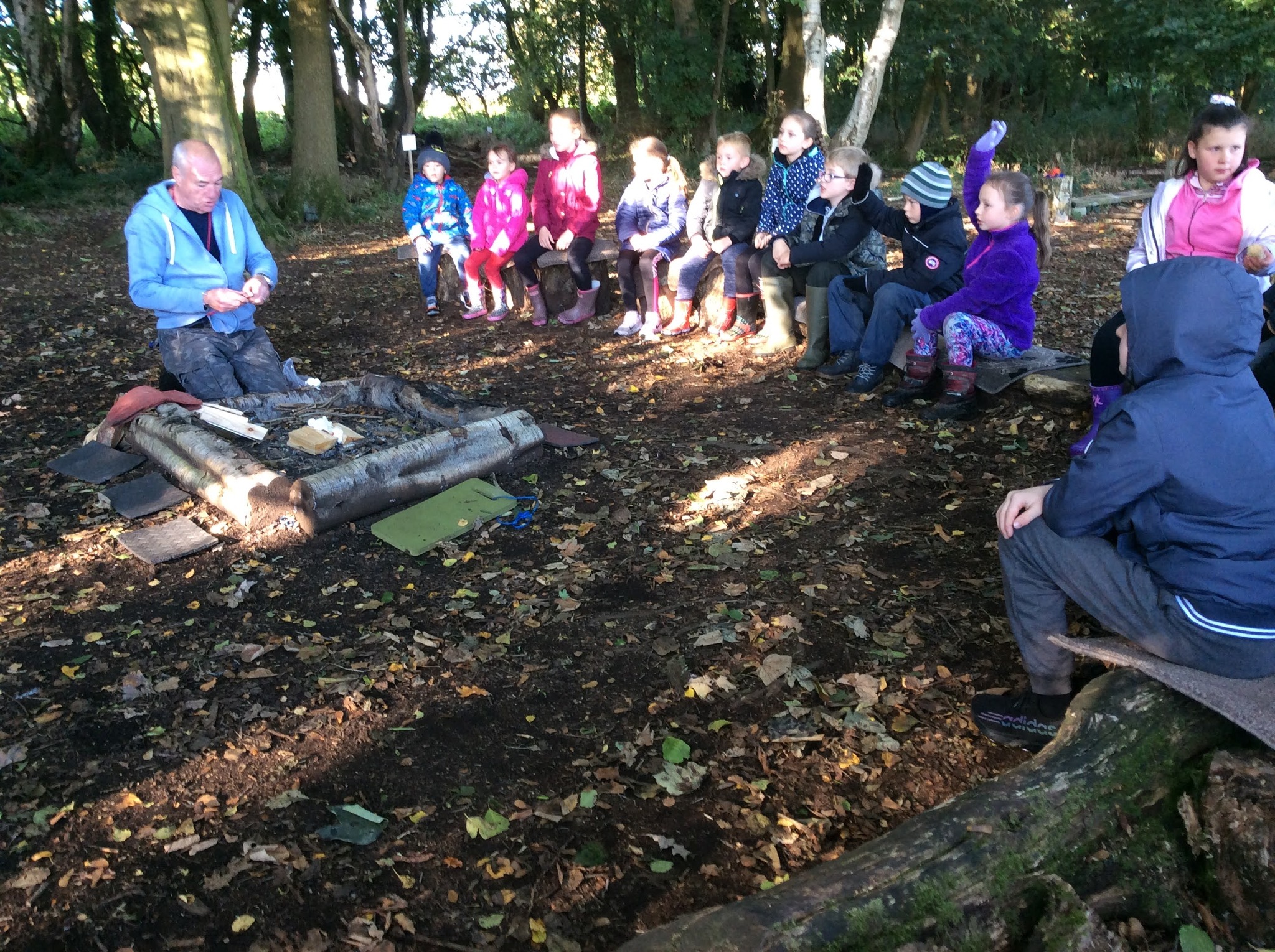 Image of Humblescough Farm Forest School Morning