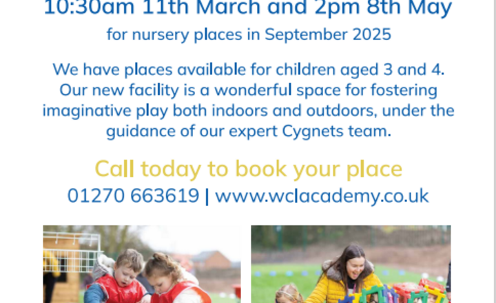 Image of Nursery Open Days