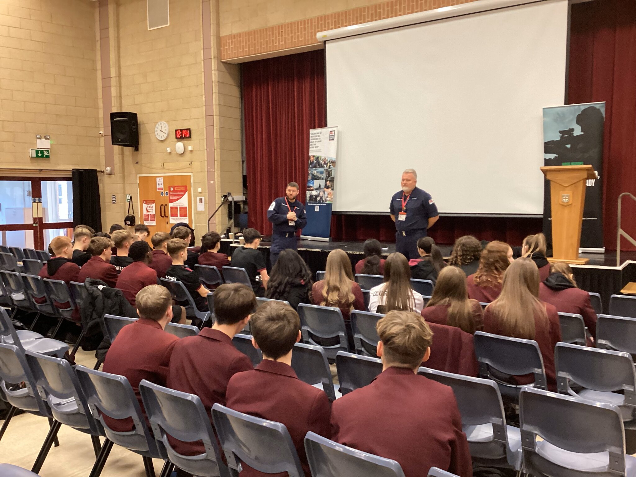 Image of Royal Navy Inspires Year 10 Students with Engaging Workshop