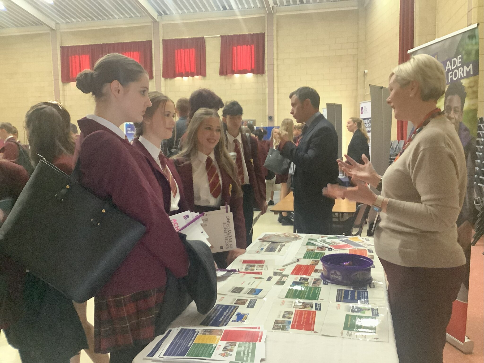 Image of Woodhey Hosts First-Ever Post-16 College and University Event