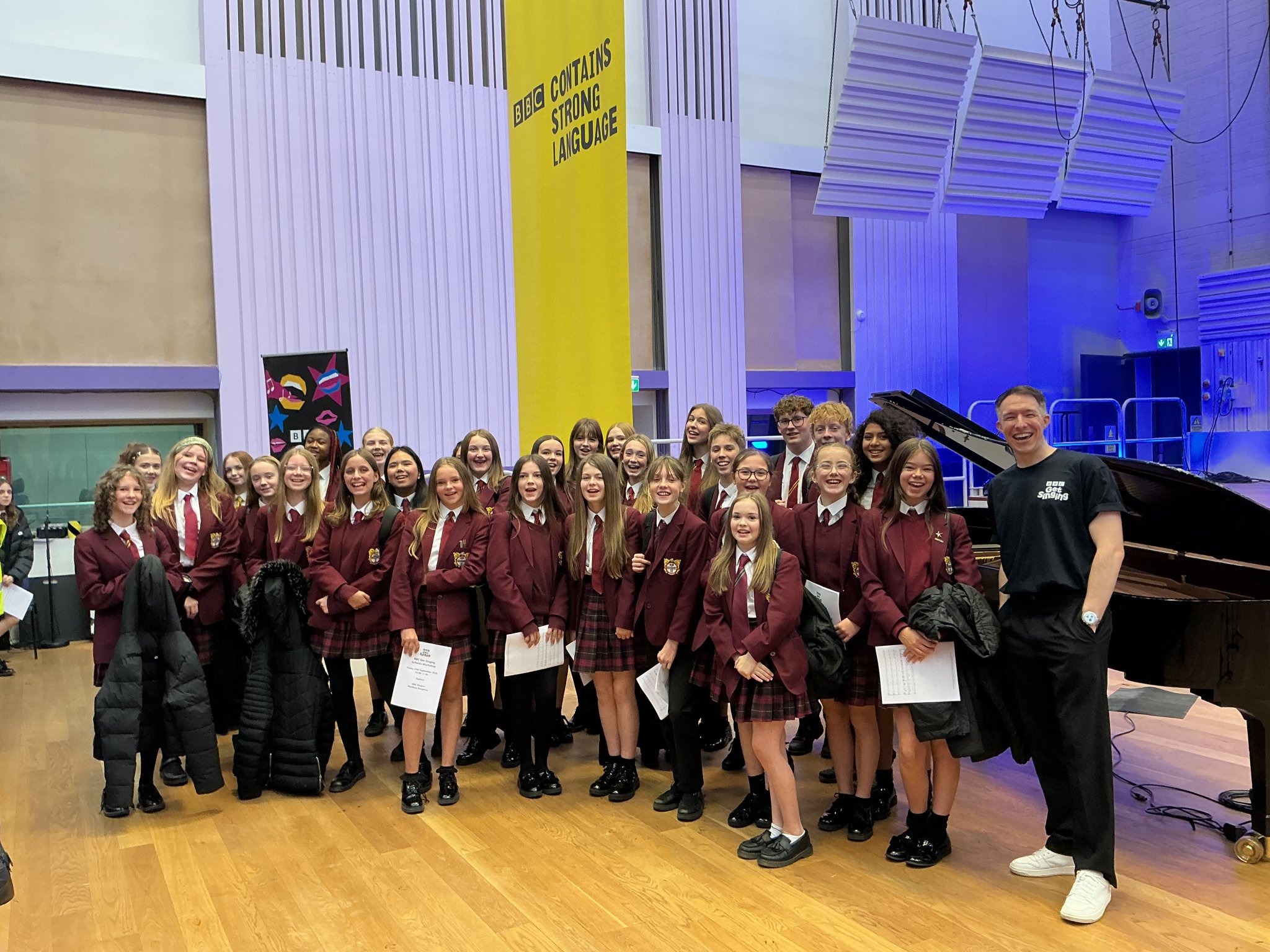 Image of Choir Hits the Right Note at BBC Get Singing!