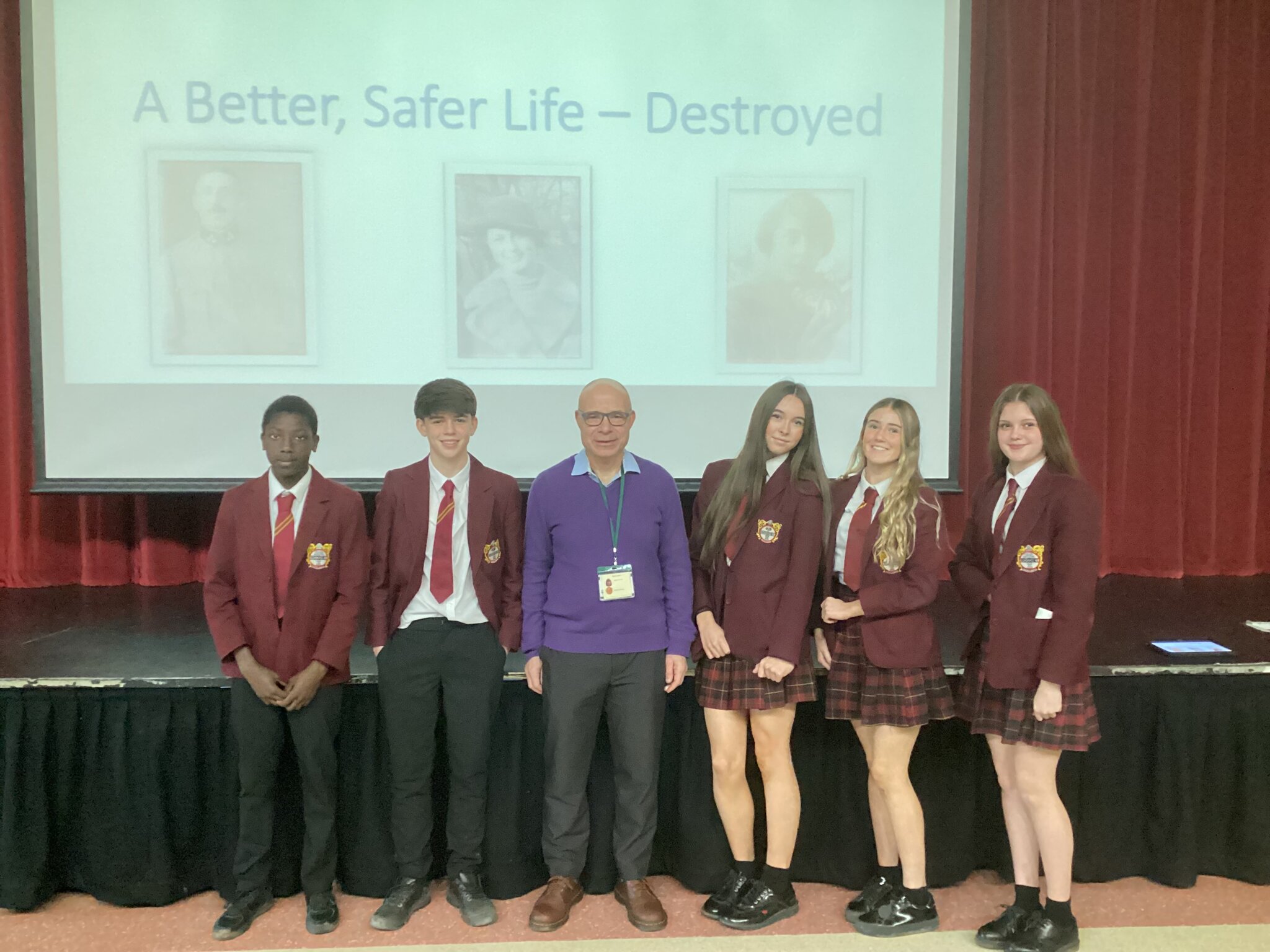 Image of Holocaust speaker visits Year 9