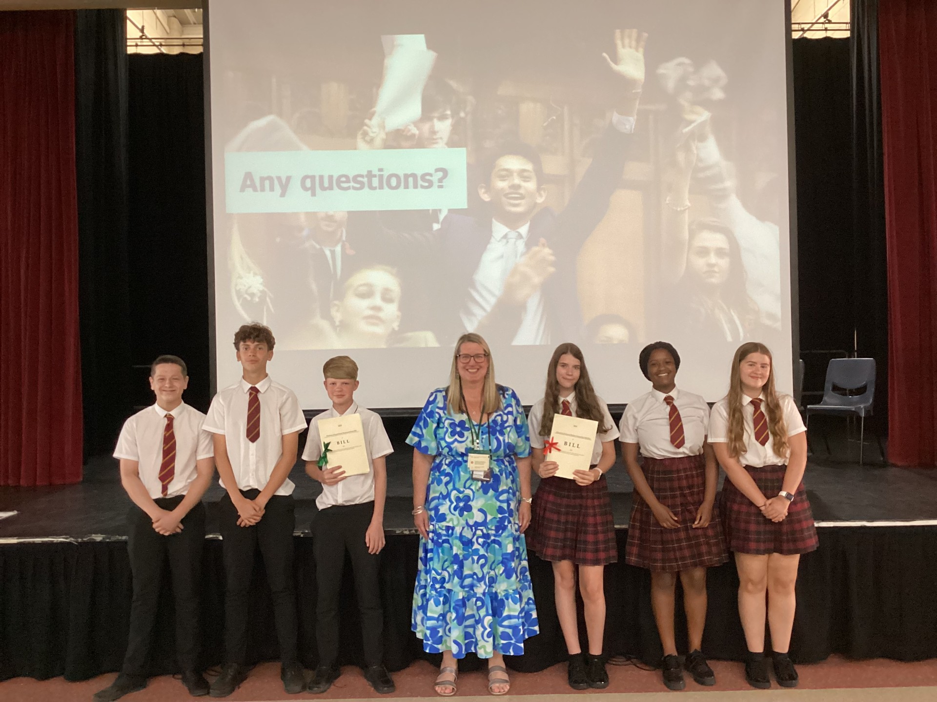 Image of Woodhey Students Explore British Values and Democracy