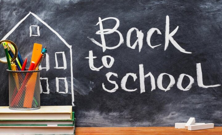 Image of Children return to School