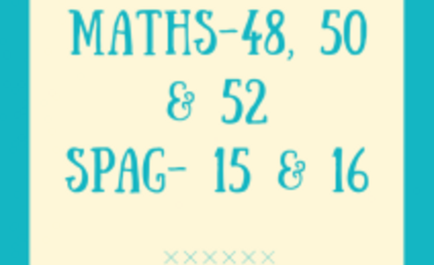 Image of This week’s homework