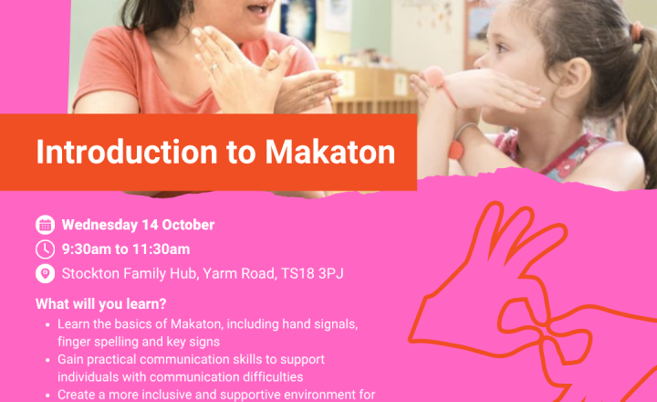 Image of Free Makaton Training - Wednesday 14th October