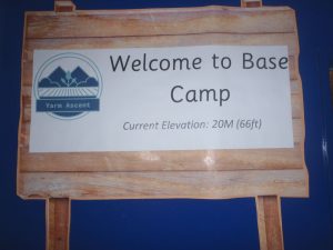 Image of The long climb begins