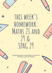 Image of Homework… Yippee!