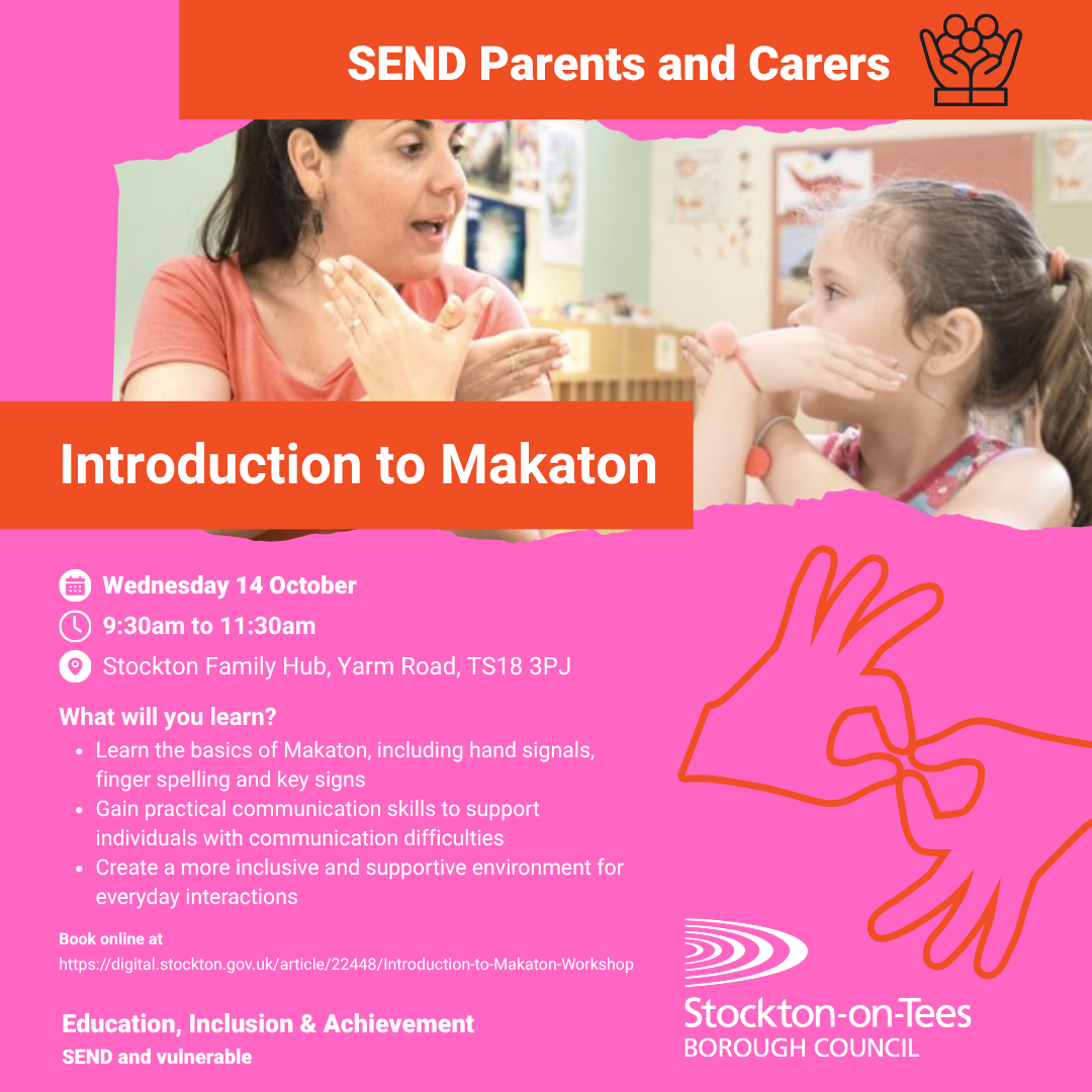 Image of Free Makaton Training - Wednesday 14th October