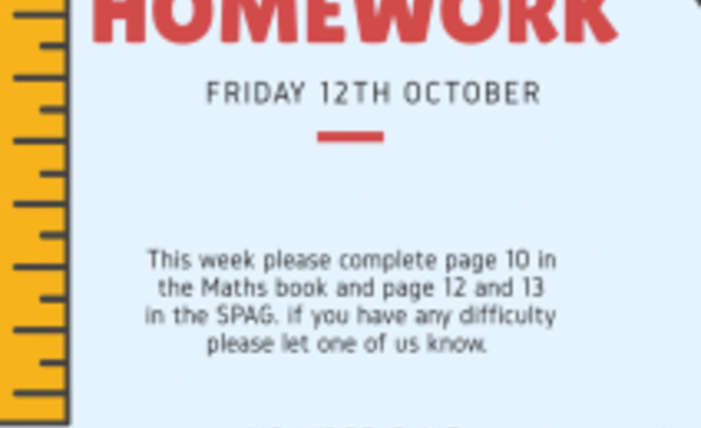 Image of Homework