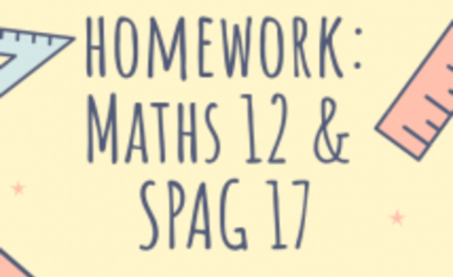 Image of Homework…