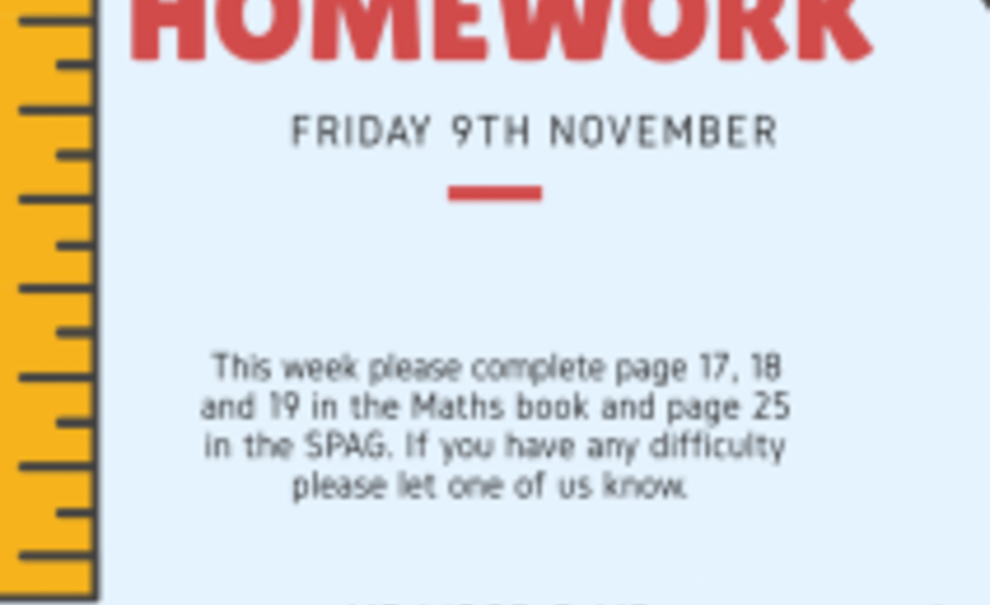 Image of Homework…