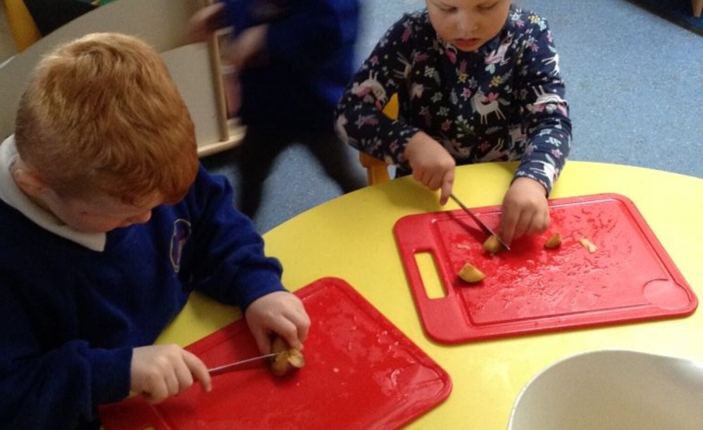 Image of The sun is shining in Nursery…