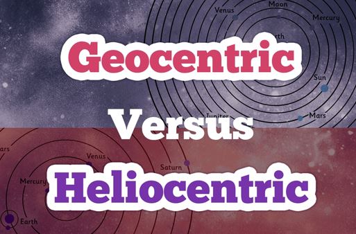 Image of Geocentric vs Heliocentric