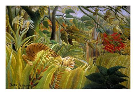 Image of Art inspired by Henri Rousseau