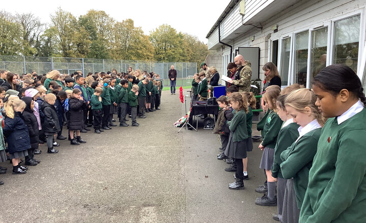 Image of Remembrance reflection at Zouch