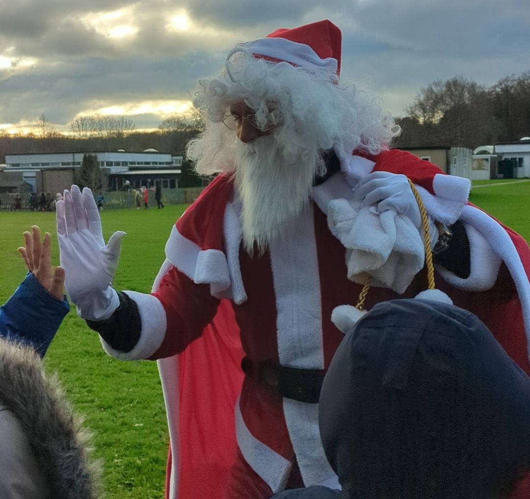 Image of Father Christmas' Helicopter Visit 2023